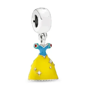 Charm Plata Vestido Princesa Blanca Nieves Disney Pandora Gnoce Factory