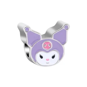 Charm Plata Kuromi Morado Hello Kitty Pandora Gnoce Factory