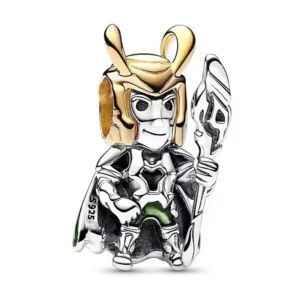 Charm Plata Loki Vengadores Avengers Marvel Pandora Gnoce Factory