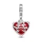 Charm Plata Corazón Minnie y Mickey Mouse Disney Pandora Gnoce Factory