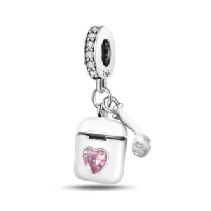 Charm Plata Audífonos Airpods Pandora Gnoce Factory