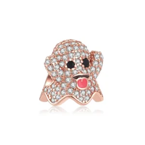 Charm Plata Fantasma Diamantes Halloween Pandora Gnoce Factory