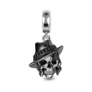 Charm Plata Calavera Michael Jackson Halloween Pandora Gnoce Factory